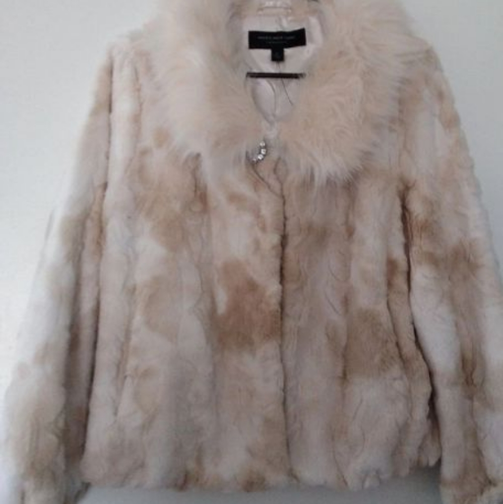 Fuax fur coat